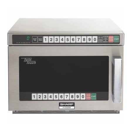 Sharp Sharp Commercial Microwave Oven, 0.75 Cu. Ft., 2200 Watt, TwinTouch Controls RCD2200M
